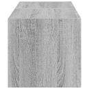 TV vægskab 2 pcs Grå Sonoma 39 x 31 x 29,5 cm Konstrueret træ