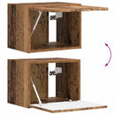 TV vægskab Gammelt træ 39 x 31 x 29,5 cm Konstrueret træ