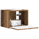 TV vægskab Gammelt træ 39 x 31 x 29,5 cm Konstrueret træ