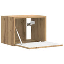 TV vægskab 2 pcs Artisan eg 39 x 31 x 29,5 cm Konstrueret træ
