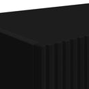 TV vægskab 2 pcs Sort 60 x 31 x 29,5 cm Konstrueret træ