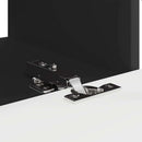 TV vægskab 2 pcs Sort 60 x 31 x 29,5 cm Konstrueret træ