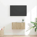 TV vægskab Vægmonteret Sonoma 60 x 31 x 29,5 cm Konstrueret træ