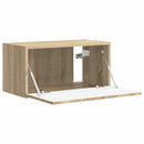 TV vægskab Vægmonteret Sonoma 60 x 31 x 29,5 cm Konstrueret træ