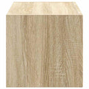 TV vægskab Vægmonteret Sonoma 60 x 31 x 29,5 cm Konstrueret træ