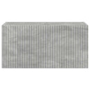 TV vægskab Vægmonteret Beton 60 x 31 x 29,5 cm Konstrueret træ