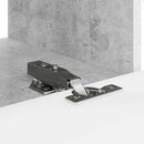 TV vægskab 2 pcs Beton 60 x 31 x 29,5 cm Konstrueret træ