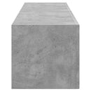 TV vægskab 2 pcs Beton 60 x 31 x 29,5 cm Konstrueret træ