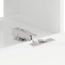 TV vægskab Gloss Hvid 60 x 31 x 29,5 cm Konstrueret træ