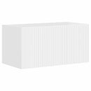 TV vægskab Gloss Hvid 60 x 31 x 29,5 cm Konstrueret træ