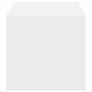 TV vægskab Gloss Hvid 60 x 31 x 29,5 cm Konstrueret træ