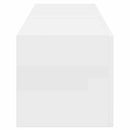 TV vægskab 2 pcs Gloss Hvid 60 x 31 x 29,5 cm Konstrueret træ