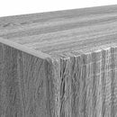 TV vægskab 2 pcs Grå Sonoma 60 x 31 x 29,5 cm Konstrueret træ