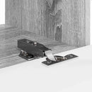 TV vægskab 2 pcs Grå Sonoma 60 x 31 x 29,5 cm Konstrueret træ
