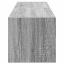 TV vægskab 2 pcs Grå Sonoma 60 x 31 x 29,5 cm Konstrueret træ