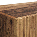 TV vægskab Gammelt træ 60 x 31 x 29,5 cm Konstrueret træ