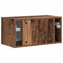 TV vægskab Gammelt træ 60 x 31 x 29,5 cm Konstrueret træ