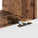 TV vægskab 2 pcs Gammelt træ 60 x 31 x 29,5 cm Konstrueret træ