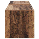 TV vægskab 2 pcs Gammelt træ 60 x 31 x 29,5 cm Konstrueret træ