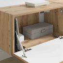 TV vægskab 2 pcs Artisan eg 60 x 31 x 29,5 cm Konstrueret træ