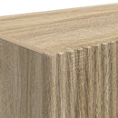TV vægskab Sonoma 78,5 x 31 x 29,5 cm Konstrueret træ