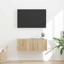 TV vægskab Sonoma 78,5 x 31 x 29,5 cm Konstrueret træ