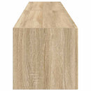 TV vægskab 2 pcs Sonoma 78,5 x 31 x 29,5 cm Konstrueret træ