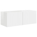 TV vægskab Gloss Hvid 78,5 x 31 x 29,5 cm Konstrueret træ