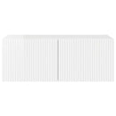 TV vægskab Gloss Hvid 78,5 x 31 x 29,5 cm Konstrueret træ