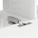 TV vægskab 2 pcs Gloss Hvid 78,5 x 31 x 29,5 cm Konstrueret træ