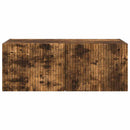 TV vægskab Røget eg 78,5 x 31 x 29,5 cm Konstrueret træ