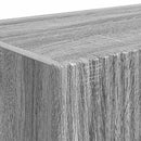 TV vægskab Grå Sonoma 78,5 x 31 x 29,5 cm Konstrueret træ