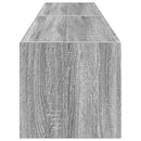TV vægskab 2 pcs Grå Sonoma 78,5 x 31 x 29,5 cm Konstrueret træ