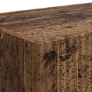 TV vægskab Vægmonteret 2 pcs Gammelt træ 78,5 x 31 x 29,5 cm