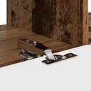 TV vægskab Vægmonteret 2 pcs Gammelt træ 78,5 x 31 x 29,5 cm