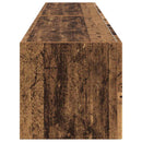 TV vægskab Vægmonteret 2 pcs Gammelt træ 78,5 x 31 x 29,5 cm