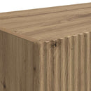 TV vægskab 2 pcs Artisan eg 78,5 x 31 x 29,5 cm Konstrueret træ
