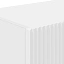 TV vægskab Vægmonteret Hvid 98 x 31 x 29,5 cm Konstrueret træ