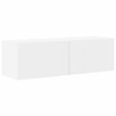 TV vægskab Vægmonteret Hvid 98 x 31 x 29,5 cm Konstrueret træ