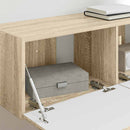 TV vægskab Vægmonteret Sonoma 98 x 31 x 29,5 cm Konstrueret træ