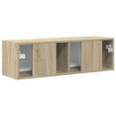 TV vægskab Vægmonteret Sonoma 98 x 31 x 29,5 cm Konstrueret træ