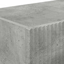 TV vægskab 2 pcs Beton 98 x 31 x 29,5 cm Konstrueret træ