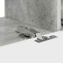 TV vægskab 2 pcs Beton 98 x 31 x 29,5 cm Konstrueret træ