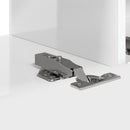 TV vægskab 98 x 31 x 29,5 cm Gloss Hvid Konstrueret træ