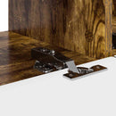 TV vægskab Røget eg 98 x 31 x 29,5 cm Konstrueret træ