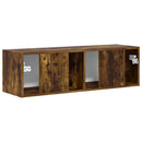 TV vægskab Røget eg 98 x 31 x 29,5 cm Konstrueret træ