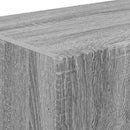 TV vægskab Grå Sonoma 98 x 31 x 29,5 cm Konstrueret træ