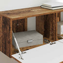 TV vægskab Gammelt træ 98 x 31 x 29,5 cm Konstrueret træ