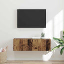 TV vægskab Gammelt træ 98 x 31 x 29,5 cm Konstrueret træ