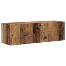 TV vægskab Gammelt træ 98 x 31 x 29,5 cm Konstrueret træ